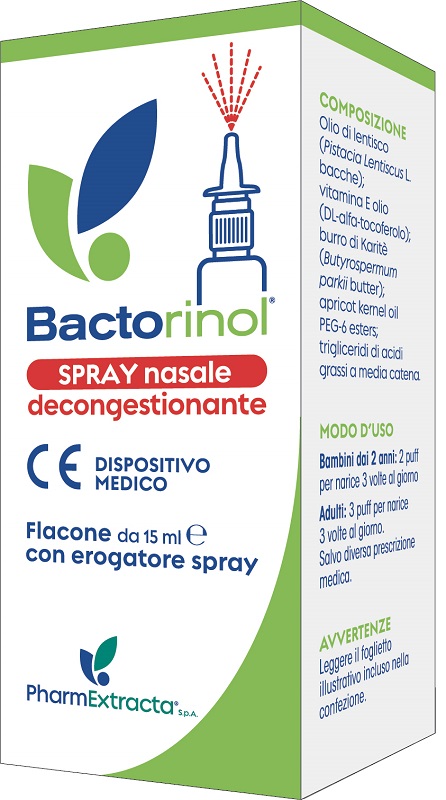 BACTORINOL SPRAY NASALE 15 ML - Fontenova srl