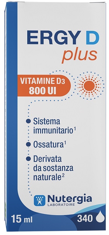 ERGY D PLUS 15 ML NUOVA FORMULAZIONE - Fontenova srl
