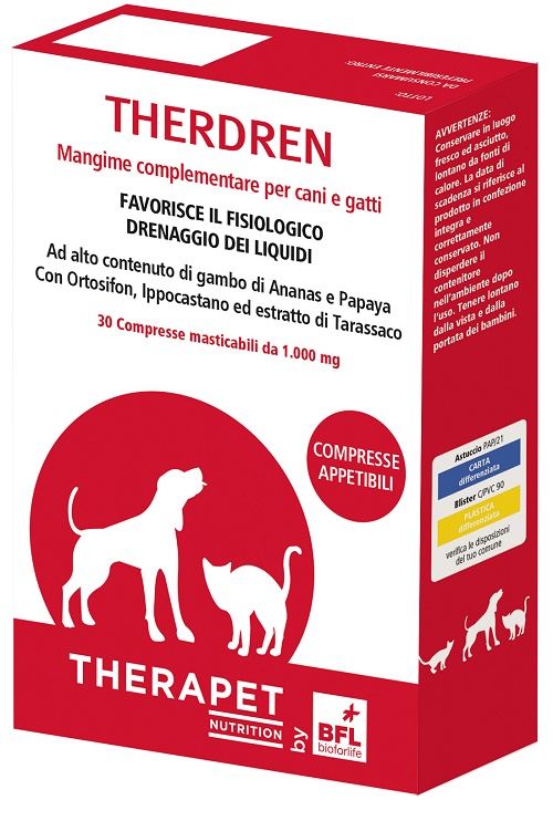 THERDREN THERAPET 30 COMPRESSE - Fontenova srl