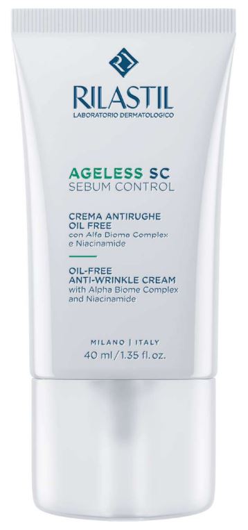 RILASTIL AGELESS SC SEBUM CONTROL CREMA ANTIRUGHE OIL FREE 40 ML - Fontenova srl