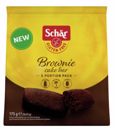 SCHAR BROWNIE CAKE BAR 175 G - Fontenova srl