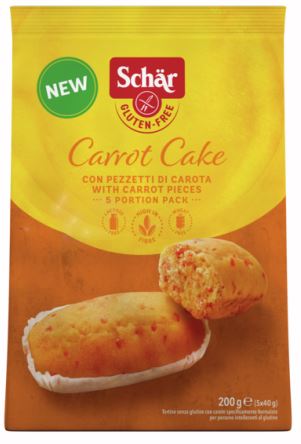 SCHAR CARROT CAKE 200 G - Fontenova srl