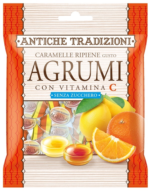 ANTICHE TRADIZIONI CARAMELLE RIPIENE AGRUMI 60 G - Fontenova srl