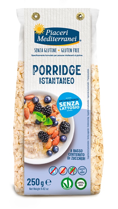 PIACERI MEDITERRANEI PORRIDGE 250 G - Fontenova srl