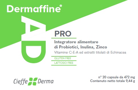 DERMAFFINE AD PRO 20 CAPSULE - Fontenova srl