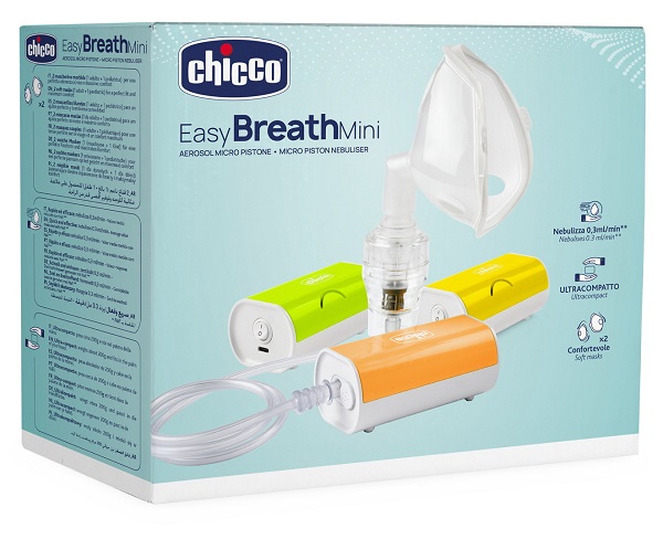 AEROSOL MICROPISTONE MINI EASY BREATH CHICCO - Fontenova srl