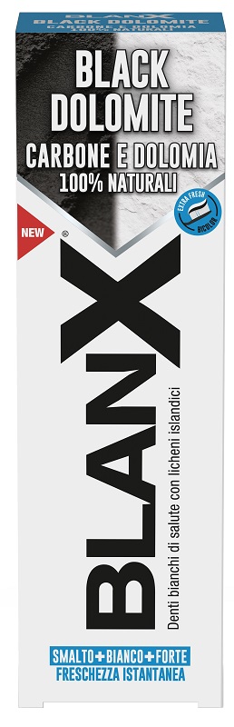 BLANX BLACK DOLOMITE DENTIFRICIO 75 ML - Fontenova srl