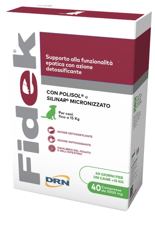 DRN FIDEK 40 COMPRESSE 1 G - Fontenova srl
