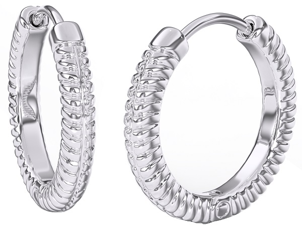 BJT388 ORECCHINO QUEEN ANNE 22MM STAINLESS STEEL - Fontenova srl