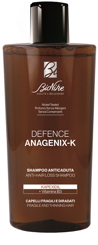 DEFENCE ANAGENIX K SHAMPOO ANTICADUTA 200 ML - Fontenova srl