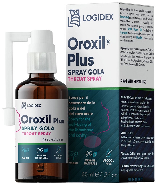 OROXIL PLUS SPRAY GOLA CAVO ORALE 50 ML - Fontenova srl