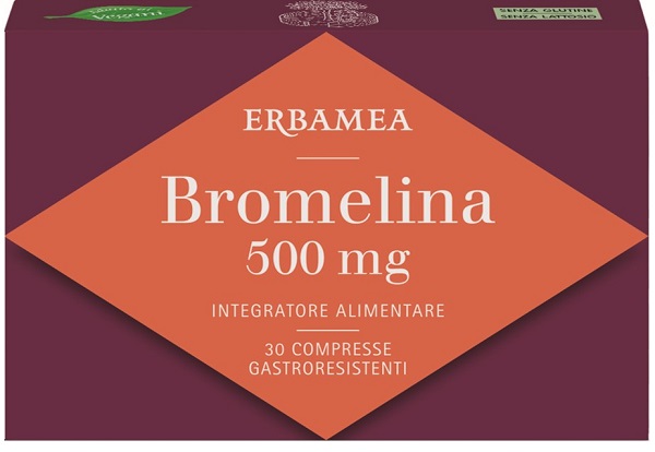 BROMELINA 500MG 30 COMPRESSE GASTRORESISTENTI - Fontenova srl