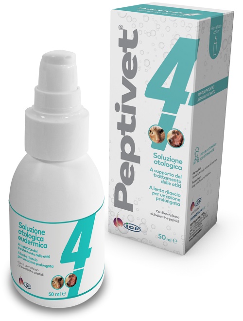PEPTIVET 4 SOLUZIONE OTOLOGICA 50 ML - Fontenova srl