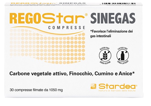 REGOSTAR SINEGAS 30 COMPRESSE FILMATE - Fontenova srl