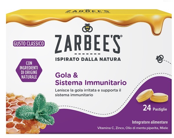 ZARBEE'S GOLA & SISTEMA IMMUNITARIO 24 PASTIGLIE - Fontenova srl