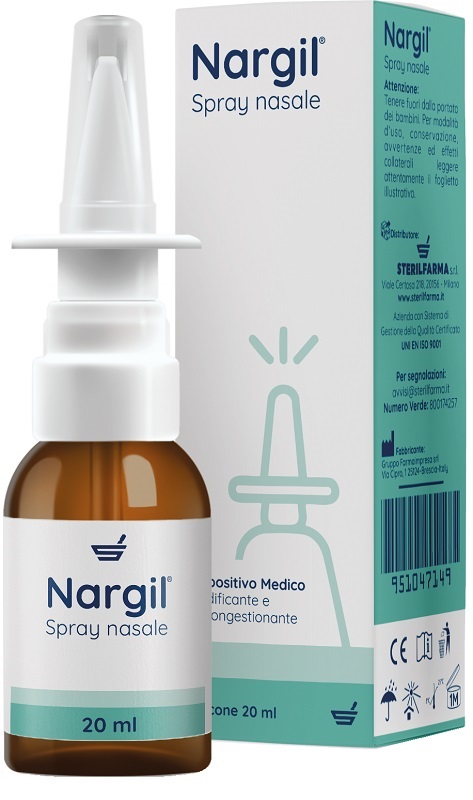 SPRAY NASALE NARGIL 20 ML - Fontenova srl