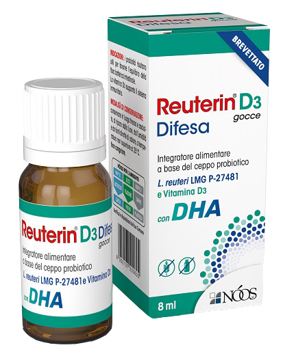 REUTERIN D3 DIFESA GOCCE CON DHA 8 ML - Fontenova srl