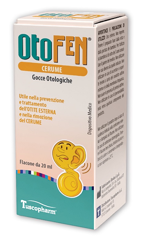OTOFEN CERUME GOCCE OTOLOGICHE 20 ML - Fontenova srl
