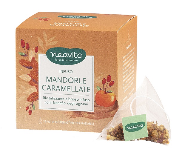 NEAVITA FILTROSCRIGNO MANDORLE CARAMELLATE 15 FILTRI - Fontenova srl