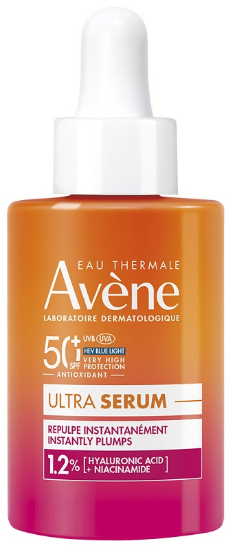 EAU THERMALE AVENE SOLARE ULTRA SIERO RIMPOLPA IMMEDIATAMENTE SPF50+ 30 ML - Fontenova srl