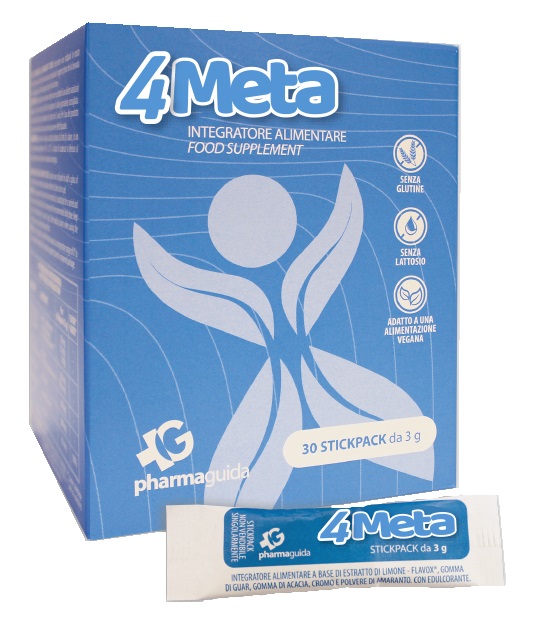 4META 30 STICKPACK DA 3 G SENZA GLUTINE SENZA LATTOSIO - Fontenova srl