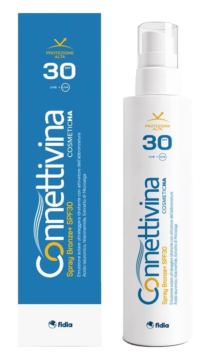 CONNETTIVINA SPRAY BRONZE+ SPF30 180 ML - Fontenova srl