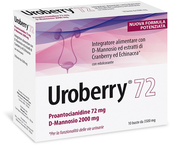 UROBERRY 72 10 BUSTE DA 3500 MG - Fontenova srl