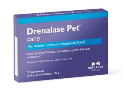 DRENALASE PET 20 CANE 20 COMPRESSE - Fontenova srl