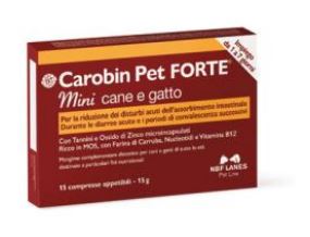 CAROBIN PET FORTE MINI 15 COMPRESSE - Fontenova srl