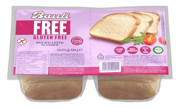 BAULI FREE PAN BAULETTO CLASSICO 350 G - Fontenova srl