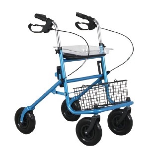 ROLLATOR SANICO ACCIAIO CON VASSOIO - Fontenova srl