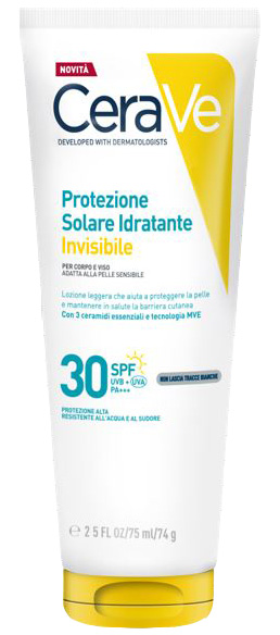 CERAVE PROTEZIONE SOLARE IDRATANTE INVISIBILE SPF30 75 ML - Fontenova srl