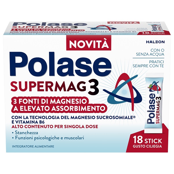 POLASE SUPERMAG3 18 STICK DA 2 G GUSTO CILIEGIA - Fontenova srl