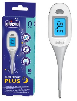 CHICCO TERMOMETRO FLEX NIGHT PLUS - Fontenova srl