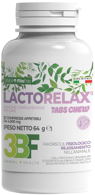 LACTORELAX TABS CHEW 18 COMPRESSE APPETIBILI DA 4000 MG - Fontenova srl