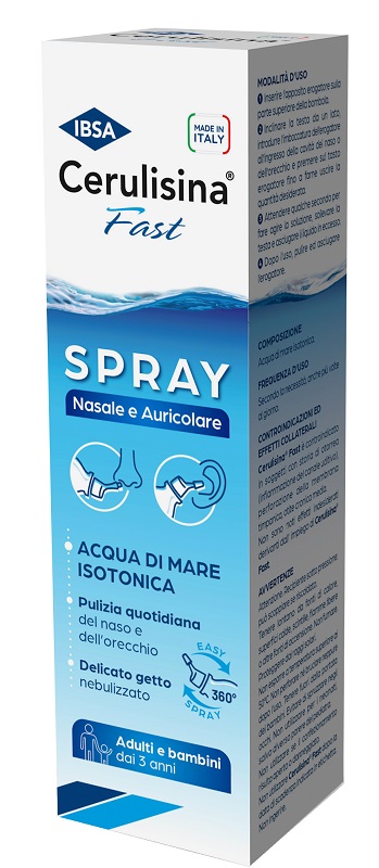 CERULISINA FAST NASO/ORECCHIO SPRAY 100 ML - Fontenova srl