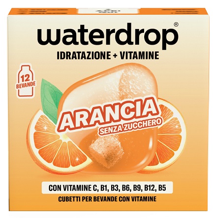 WATERDROP MICRODRINK ARANCIA 12 CUBETTI - Fontenova srl