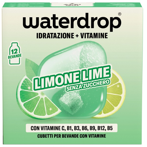 WATERDROP MICRODRINK LIME 12 CUBETTI - Fontenova srl