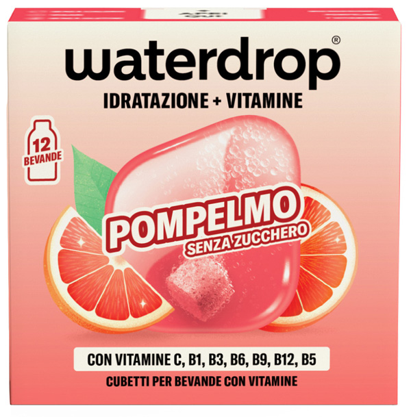 WATERDROP MICRODRINK POMPELMO 12 CUBETTI - Fontenova srl