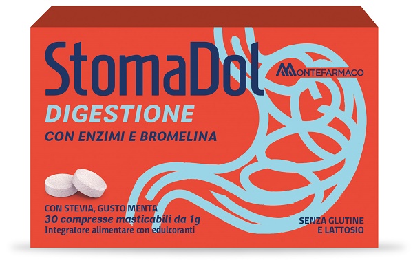 STOMADOL DIGESTIONE 30 COMPRESSE MASTICABILI - Fontenova srl