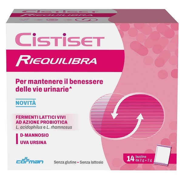 CISTISET RIEQUILIBRA 14 BUSTINE SENZA GLUTINE SENZA LATTOSIO - Fontenova srl