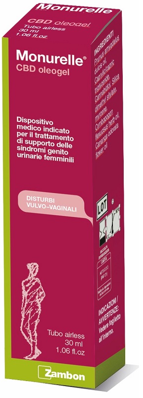 MONURELLE CBD OLEOGEL 30 ML - Fontenova srl