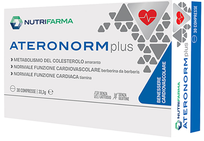 ATERONORM PLUS 30 COMPRESSE - Fontenova srl