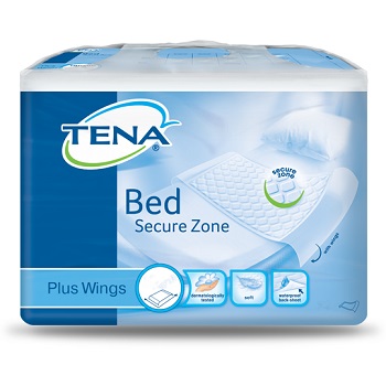 TRAVERSA PER INCONTINENZA TENA BED PLUS RIMBOCCABILE 80X180 CM PLUS 20 PEZZI - Fontenova srl