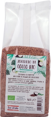 FIOR DI LOTO ZUCCHERO DI COCCO BIO 500 G - Fontenova srl