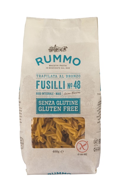 RUMMO FUSILLI N48 DI RISO INTEGRALE E MAIS 400 G - Fontenova srl