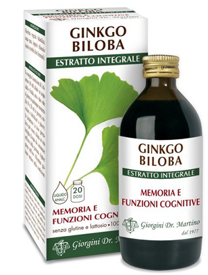 GINKGO BILOBA ESTRATTO INTEGRALE 200 ML - Fontenova srl