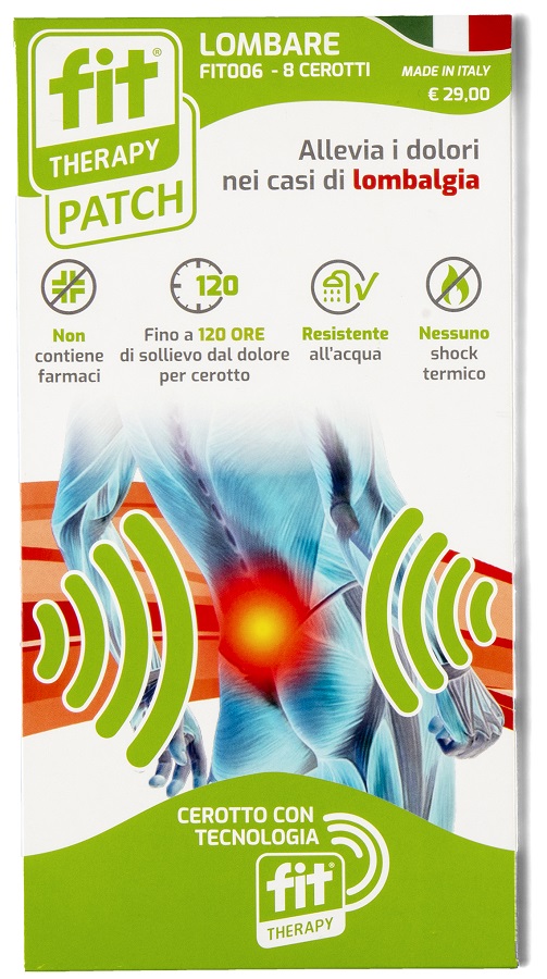 CEROTTO FIT THERAPY LOMBARE 8 PEZZI - Fontenova srl