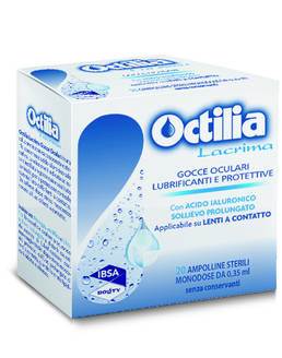 OCTILIA LACRIMA SOLLIEVO PROLUNGATO 20 FLACONCINI MONODOSE 0,35 ML - Fontenova srl