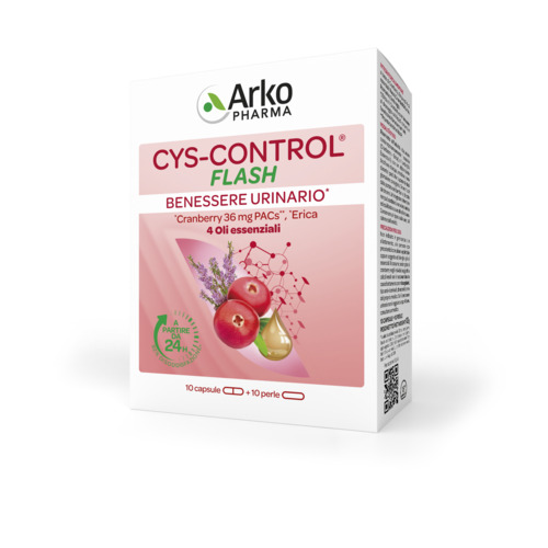 CYS-CONTROL FLASH 20 CAPSULE - Fontenova srl